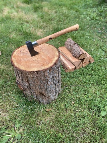 Large firewood chopping - large,
